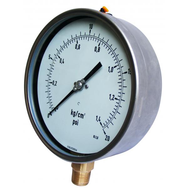 Quality Liquid-Filled Pressure Gauge with 3