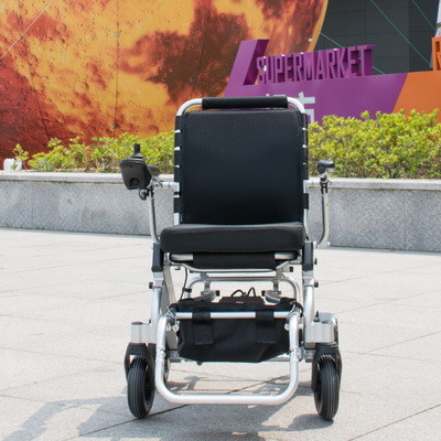 Quality 6km/H Disabled Electric Wheelchair Aluminum Frame 100kg Load for sale