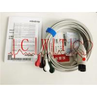 China 6 Pin 5 / Lead Ecg Lead Wires , EA6151B Button Type Defibrillator Accessories for sale