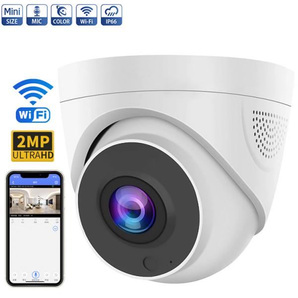 Quality 1080P HD Home Dome Camera With 355 Degree Rotation View IR Night Vision for sale