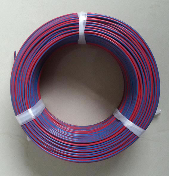 Quality 300℃ Temperature PVC Insulated Copper Wire Ni80Cr20 For Light Industry Machinery for sale