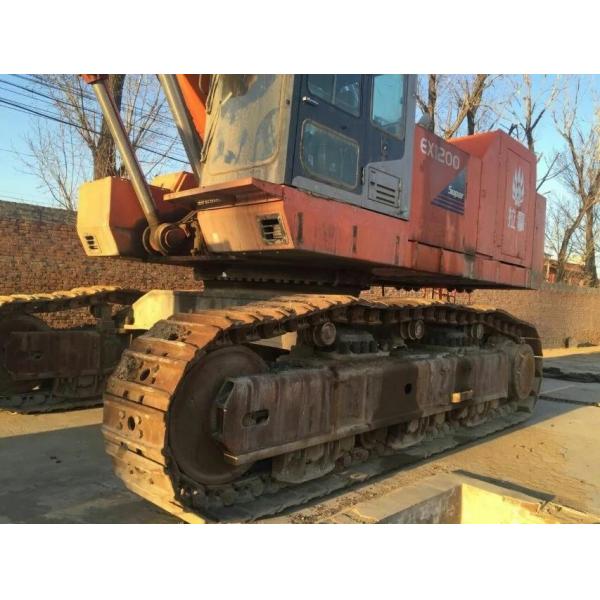 Quality Mining Industry Used Hitachi Excavator 120 Ton EX1200 2.4m³ Bucket Size for sale
