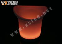 China Super bright multi color 36PCS led QTY ABS base, PC cover RGB led color changing ice buket factory