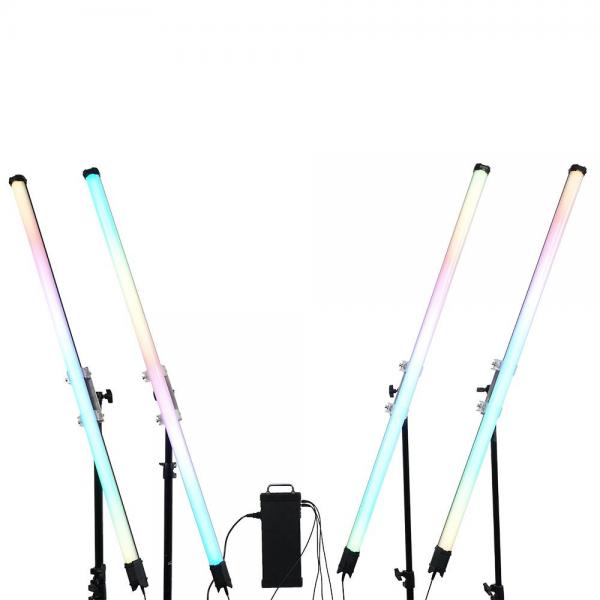 Quality HS - T120 Pixel RGB Tube LED Video Light Photo Studio Light 8 Kit for sale