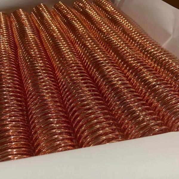 Quality 1-1/8 Inch Metal Spiral Binding Coil 2.0MM Wire Diameter, Used For High-End for sale