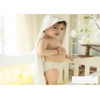 China Hypoallergenic Plush Customized Baby Hooded Towels Naturally Organic 90 * 90cm factory