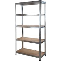 China Easy Assemble Boltless Shelving System , Heavy Duty Garage Shelving Professional Design factory