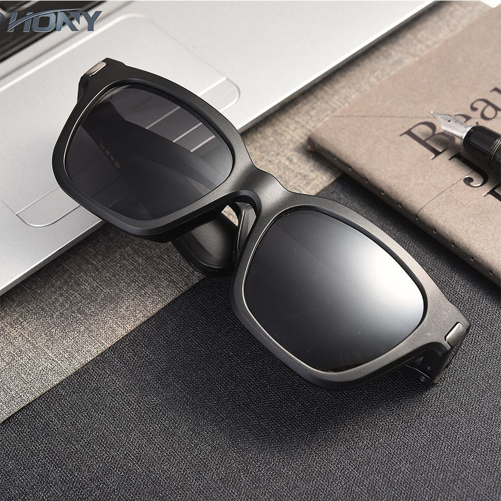 China Smart Switch Hidden Audio Eyewear Coloured Lenses Anti-UV Bluetooth Glasses for sale