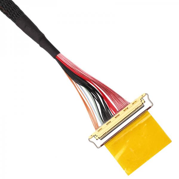 Quality 36 AWG Full Hd LVDS LCD Cable Assembly I-Pex 20453-240t-01 To 20453-240t-01 for sale