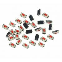 China Mechanical Contact Micro Tactile Switch SMD 3*6*2.5H 1 Pole 1 Throw Red Color factory