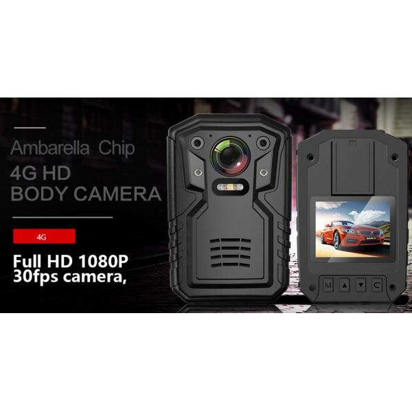 Quality 1080P Full HD 4G Body W orn Camera  Waterproof With Real-Time Viewing Control for sale