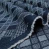 China Denim Office Wear Fabric Double Wire Mesh Pattern 9.6Oz Weave 170cm Width factory
