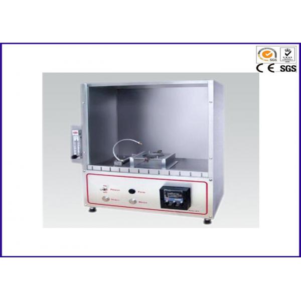 Quality 0.1s 150 Degree Fire Testing Equipment , Blanket Vertical Flammability Chamber for sale