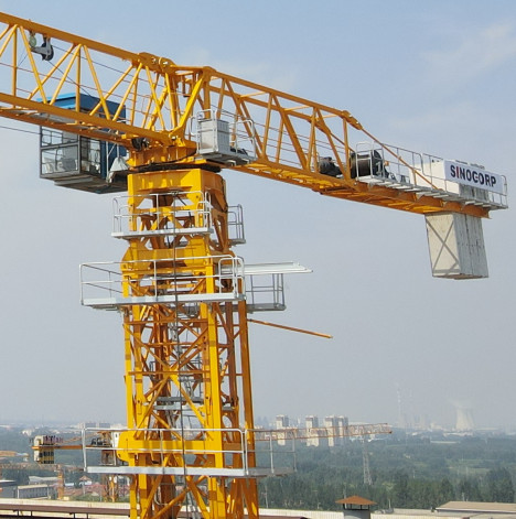 Quality Top Slewing Flat Top Tower Crane 12 Ton 16tonne for sale