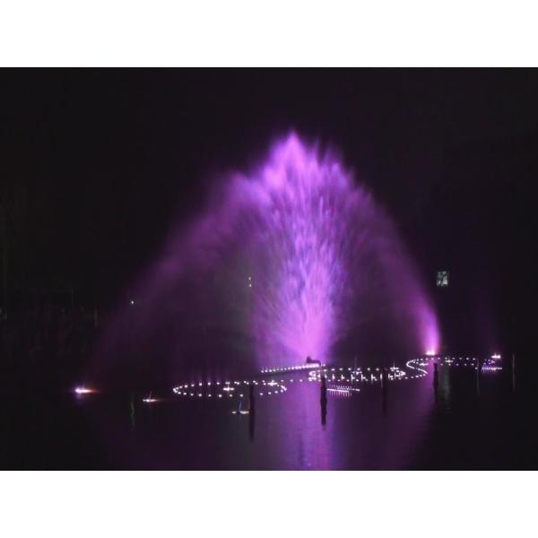 Quality Hotel Music Water Dancing Fountain Stainless Steel Musical Signal Control for sale