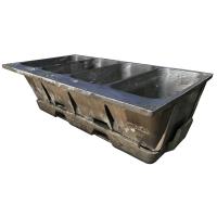 Quality Aluminium Dross Pan Warehouse Skim Pan for sale