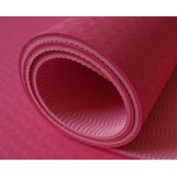 China Gymnastics Equipment Gym Exercise Eco Friendly PVC Yoga Mat Exercise TPE Yoga Mat With 4/5/6mm Double Color Mat factory