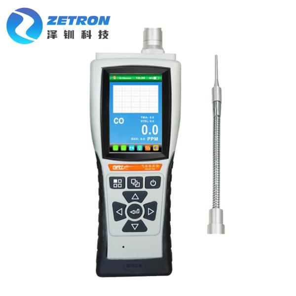 Quality Pumped Portable Single Gas Detector With Buzzer Alarm / Intelligent Probe Design for sale