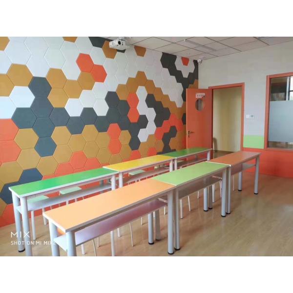 Quality Self Adhesion Hexagon Sound Absorbing Acoustic Panel Restaurant for sale