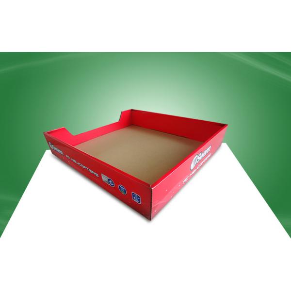 Quality Custom Cardboard Countertop Tray PDQ Trays for Helicoper / Food / Skincare for sale