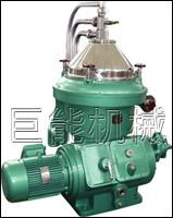 Quality Lubricating / Light Diesel Centrifuge Oil Water Separator Stationary Centripetal Pumps for sale