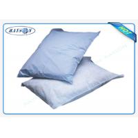 China Printed Logo Airline Non Woven Fabric Bags Pillow Cover/ Headrest Cover OEM factory