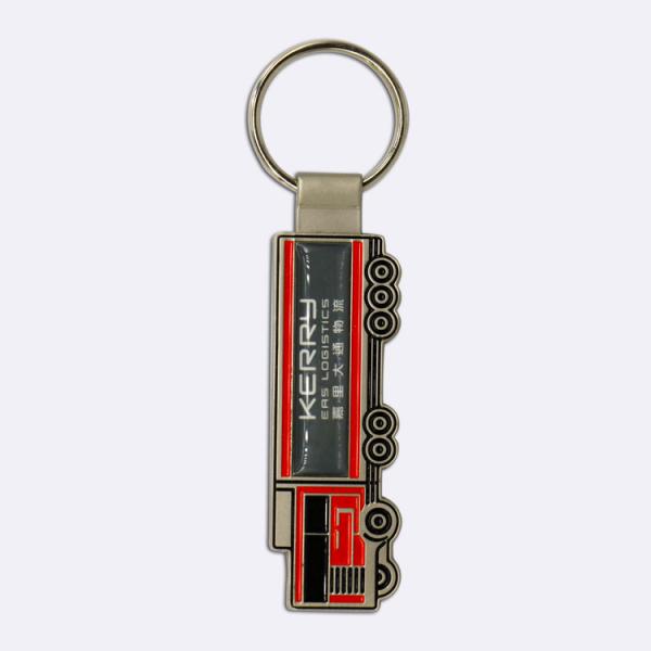Quality Anti Erosion Customized Metal Keychain  Key Tags Nickel Plated For Car for sale