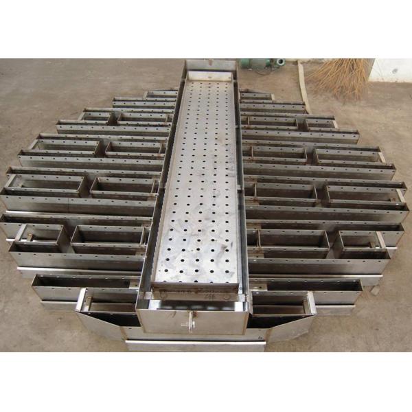 Quality Metal Tower Internals Two Stage Trough Type Liquid Distributor for sale