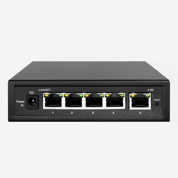 Quality Layer 2 Managed PoE 2.5 Gigabit Switch With 5 2.5G Auto Sensing RJ45 Ports for sale
