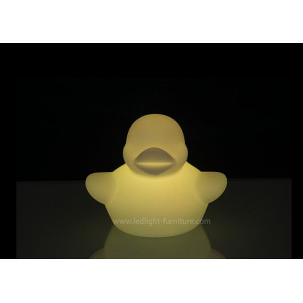 Quality Funny Animal Toy Plastic LED Rubber Duck Night Light Environmental And Energy for sale