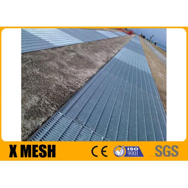 Quality Serrated Surface Welded Steel Grating 30mmx100mm Hole For Wastewater Treatment for sale
