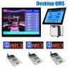 China Bank/Hospital/Clinic Service Counter Table Desktop 15.6 inch Wireless Queue Management Numbering Token Q System factory