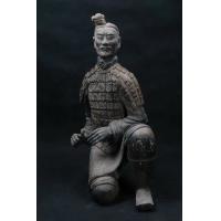 China Terra Cotta Warriors statue as Hotel mall decoration by fiferglass material customize size factory