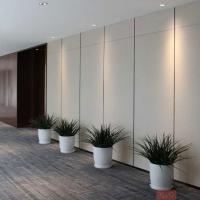 China White Wooden Office Wall Dividers Sound Proof Partition Walls factory