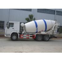 Quality Sinotruk HOWO 10M3 Ready Mix Truck , 10CBM Self Loading Mixer Truck With Mixer for sale