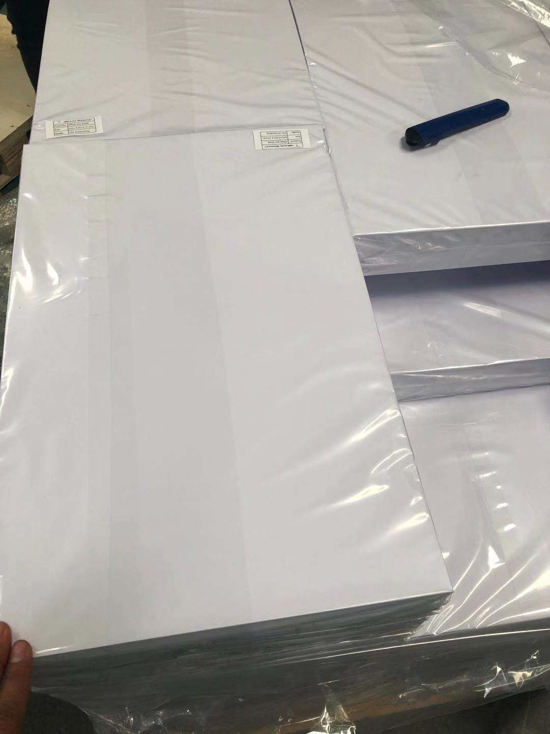 China White Double Sided Digital Printing Pvc Sheets For Hp Indigo Printer for sale