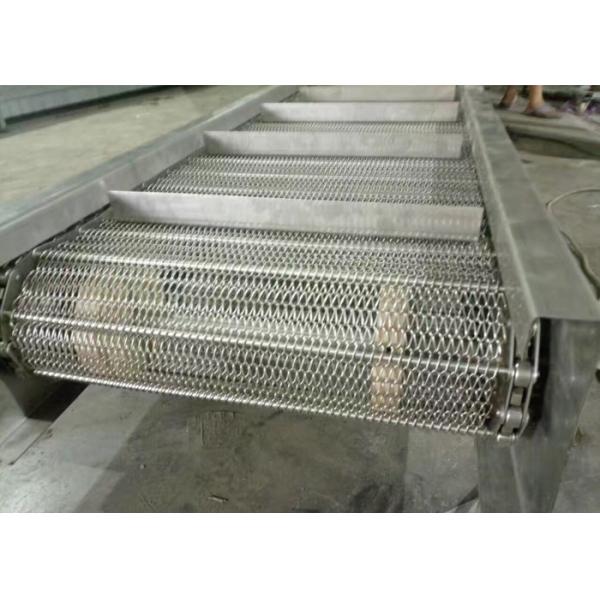 Quality Woven Customized Ss Chain Mesh Conveyor Belt Service Life More Than Five Years for sale