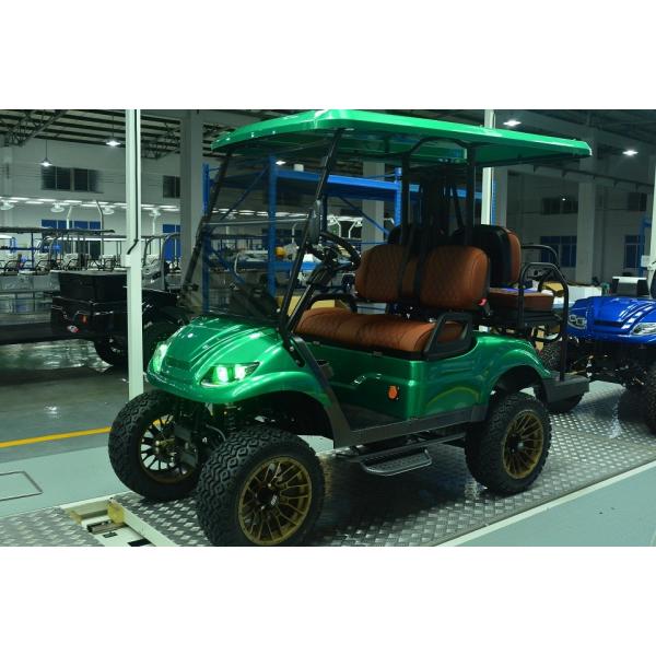 Quality High speed 25mph Golf Cart made in China custermized body cover seat diamond stiching for sale
