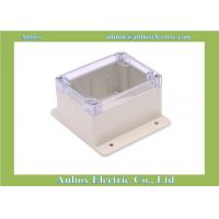 Quality 115*90*68mm Transparent Abs Wall Mount Plastic Enclosure for sale