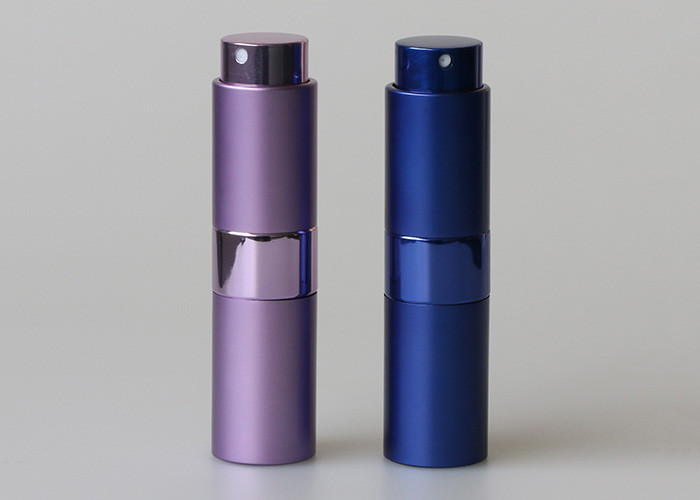 China Pocket Purse Size Men Refillable Cologne Spray Bottle Twist And Spritz Atomiser for sale