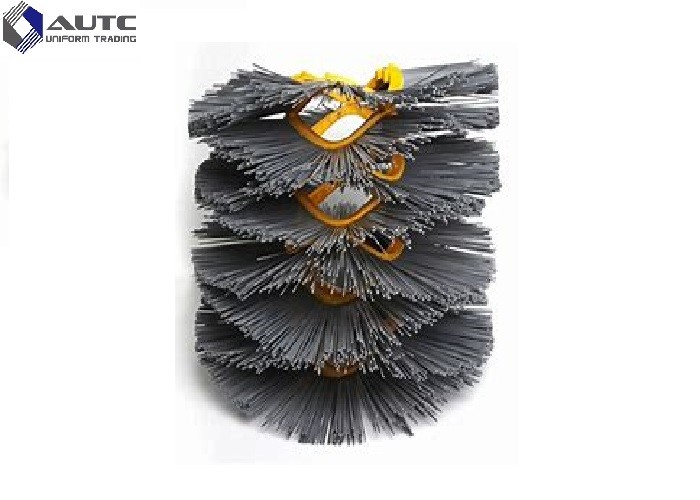 china High Wear Resistant Snow Sweeper Brush Wafer Round Shape With OEM / ODM