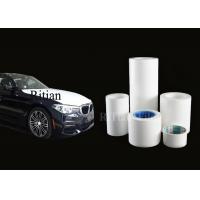 Quality 100-150M Length Automotive Protective Film Car Transport Wrap Solvent Based for sale
