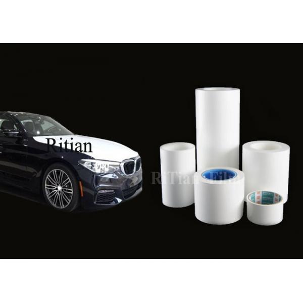 Quality 100-150M Length Automotive Protective Film Car Transport Wrap Solvent Based Adhesive for sale