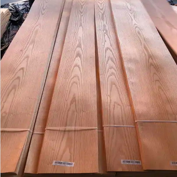 Quality Sliced Cut Natural Wood Veneer 2mm 3mm 4mm 0.5mm Red Oak Panel For Furniture for sale