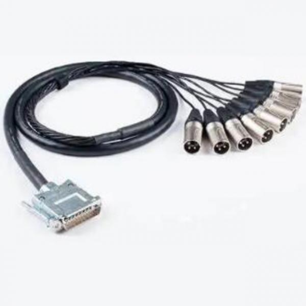 Quality Customized Cable Assemblies With 3.5mm Patch Cable For Audio Transmission for sale