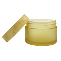 China 50g Pet ODM Cosmetic Cream Jar With Texture Cap for sale