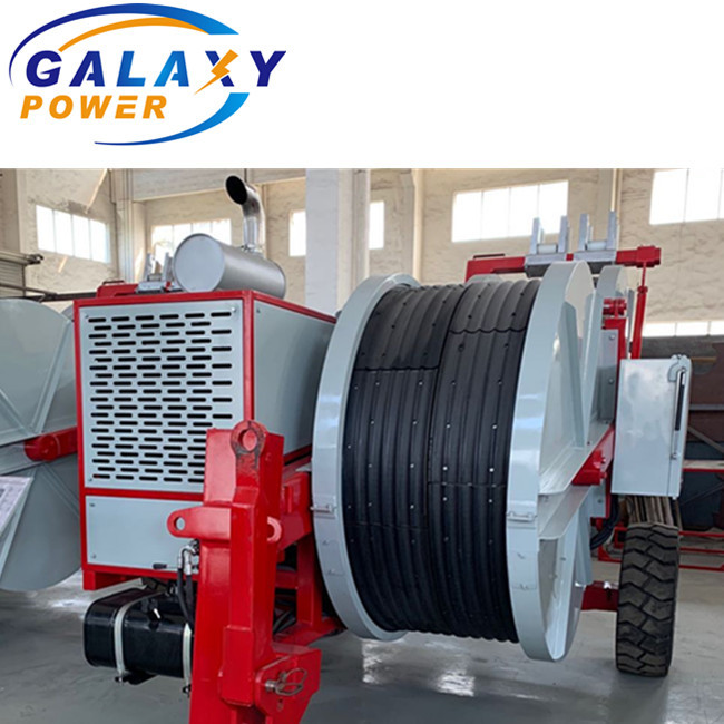 China 2x40KN High Tensioner 1500mm Bull-wheel Diameter Transmission Line Equipment factory