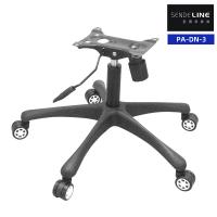 China Weight Capacity 300 Lbs Office Revolving Chair Stand Nylon Black Five Star Foot factory