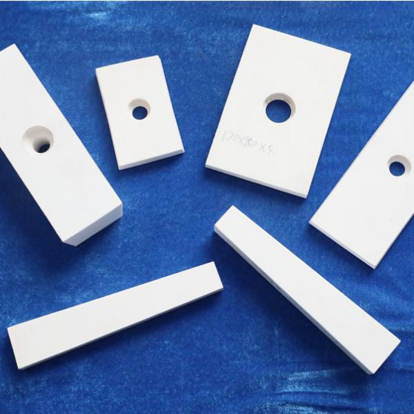 Quality Microcrystalline Wear Resistant Alumina Ceramic Lining High Hardness Impact Resistance for sale