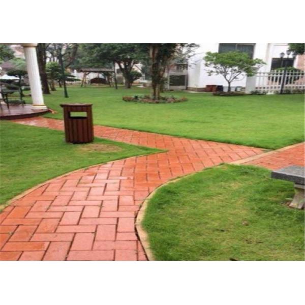 Quality Outdoor Clay Paving Brick , Solid Interlocking Brick Pavers For Flooring for sale
